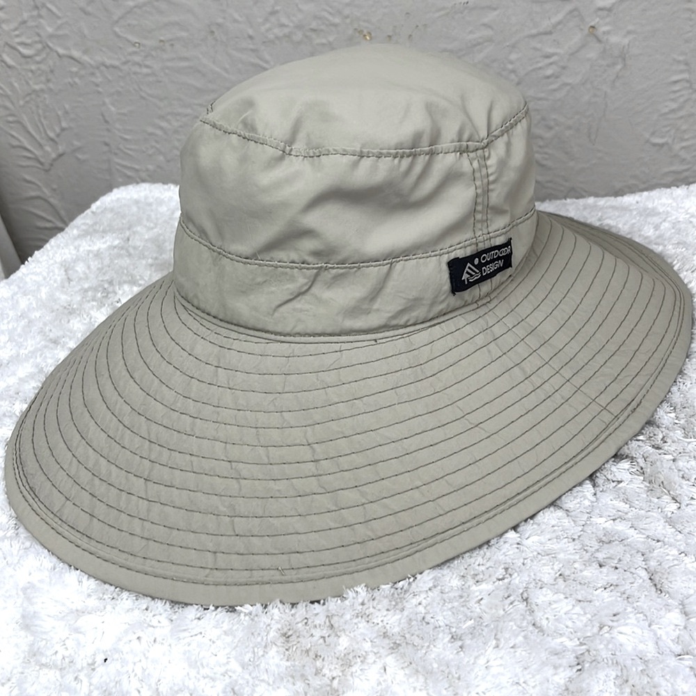 Dorfman Pacific Evergreen UPF Nylon Boonie With Chin Cord Hat